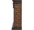 Портал Firelight Bricks Wood 25, камень темный, шпон венге НС-1287017 3