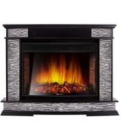 Портал Firelight Scala 30, камень сланец скалистый серый, шпон венге НС-1230524