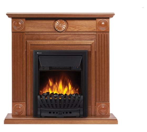 Угловой портал Firelight Frame Classic U шпон дуб НС-1268949