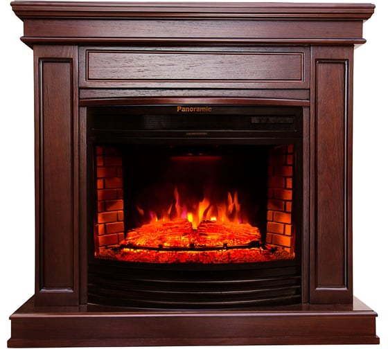 Каминокомплект InterFlame Stafford ЕС унив с Panoramic 25 LED F/X темный дуб 1