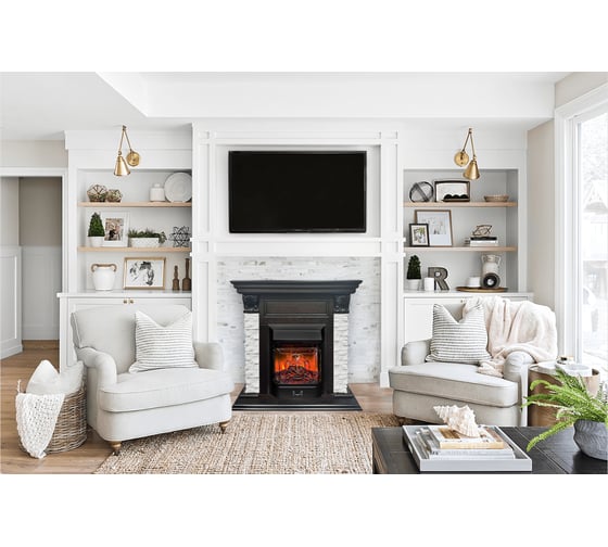 Каминокомплект RealFlame BILBAO STD/EUG AO-215 + MAJESTIC LUX BL с пультом 9913705