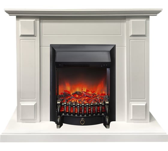 Каминокомплект RealFlame TURIN STD/EUG WT + FOBOS LUX BL 9913708 1