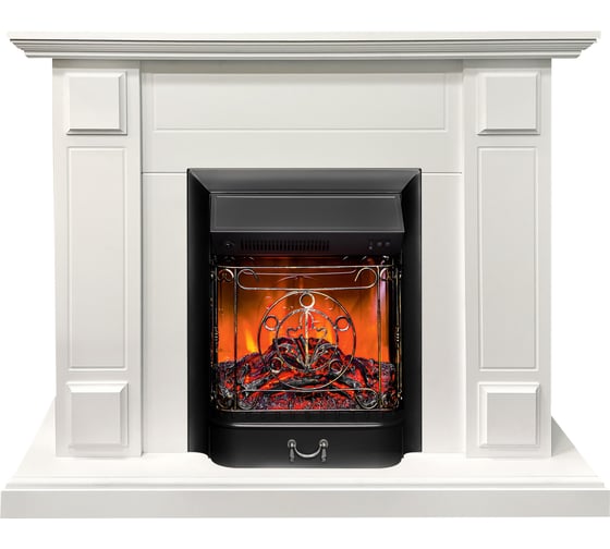 Каминокомплект RealFlame TURIN STD/EUG WT + MAJESTIC LUX BL 9913704 1