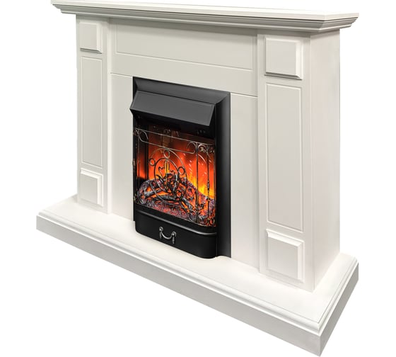 Каминокомплект RealFlame TURIN STD/EUG WT + MAJESTIC LUX BL 9913704