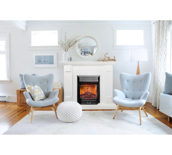 Каминокомплект RealFlame TURIN STD/EUG WT + MAJESTIC LUX BL 9913704