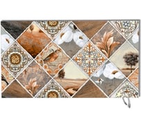 Интерьерный карбоновый обогреватель Sun Power Плитка, 450Вт/1*0,5 крепление-бабочка TL-06