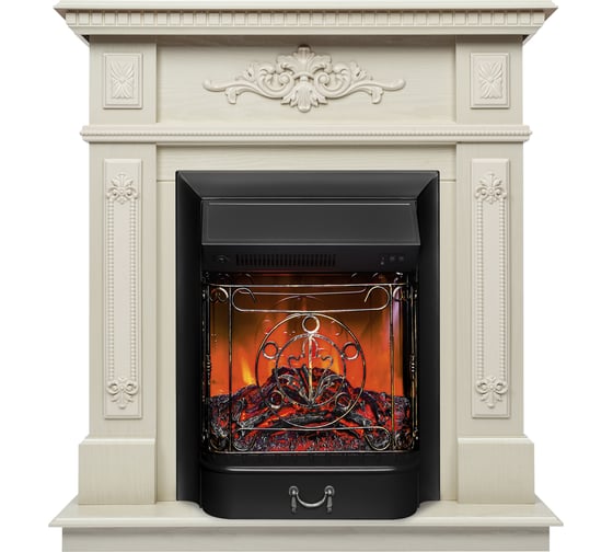 Каминокомплект RealFlame LILIAN STD/EUG WT + MAJESTIC LUX BL 10014401 1