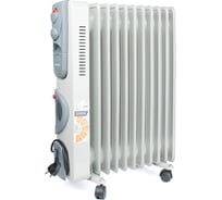 Масляный радиатор Damento с тепловентилятором REA-11, 2500 Вт, регулируемый термостат, 3 реж.мощности (1/22) 016920