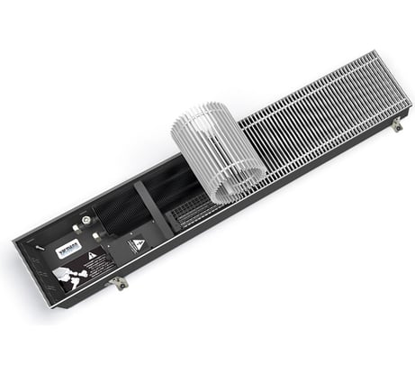 Встраиваемый в пол конвектор Varmann Qtherm Q230.110.2200 INOX L