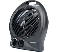 Тепловентилятор Damento TE-05В, мощность 2000 Вт, нагрев. эл. спираль, 3 реж.работы, черный(1/8) 022961