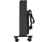 Конвектор электрический Denzel XCE-1000B, 230 В, 1000 Вт, черный, сушилка, колеса, Х-элемент 98127 21