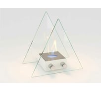 Биокамин Lux Fire настольный, Вулкан, S, белый, КН-0017S-06Б