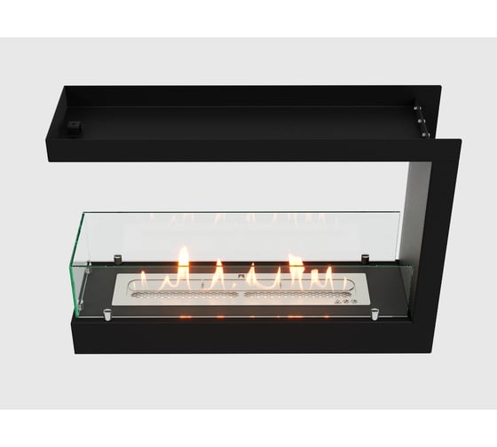 Встроенный торцевой биокамин Lux Fire, 690 S, ВБКТ-690S