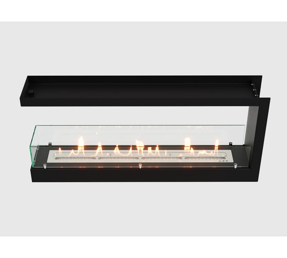 Встроенный торцевой биокамин Lux Fire, 1090 S ВБКТ-1090S
