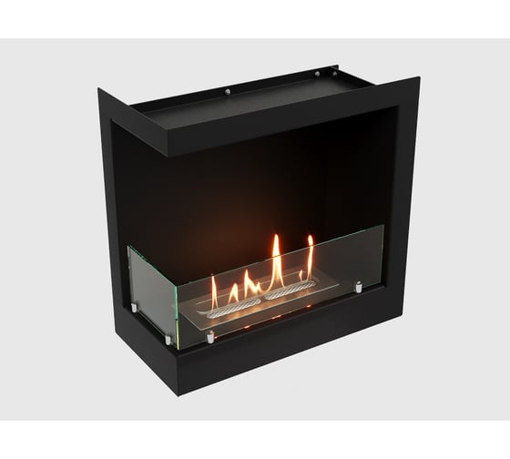 Встроенный угловой биокамин Lux Fire, 490 S, левый угол ВБКУ-490SL