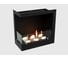Встроенный угловой биокамин Lux Fire, 490 S, левый угол ВБКУ-490SL 1