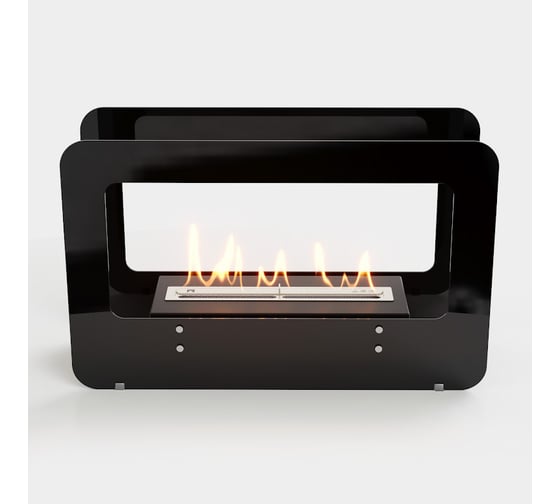 Напольный биокамин Lux Fire Космос, черный, БКН-КЧ
