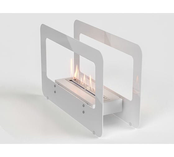 Напольный биокамин Lux Fire Космос, белый, БКН-КБ