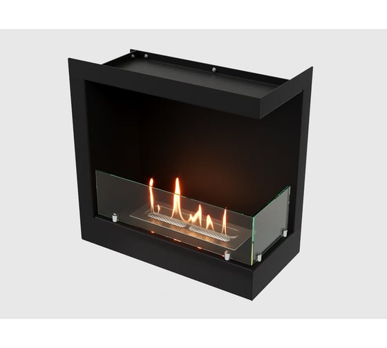 Встроенный угловой биокамин Lux Fire, 490 S, правый угол ВБКУ-490SR