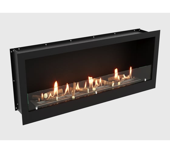Встроенный биокамин Lux Fire, кабинет 1130 S ВБКК-1130S 1