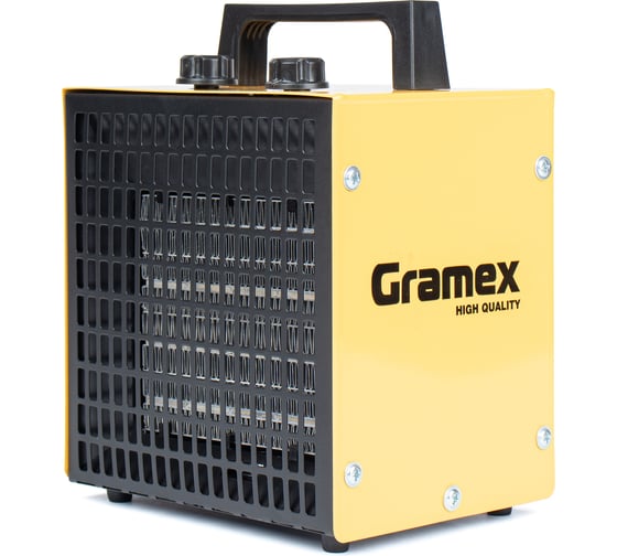 Электрическая тепловая пушка Gramex SHG-GR-2000, керамический нагреватель, мощность 2000 Вт (1/12) 022964 1