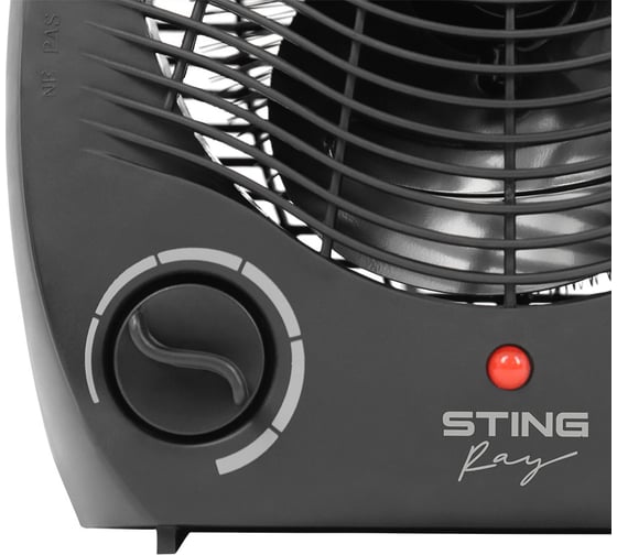 Тепловентилятор STINGRAY ST-FH1060A черный жемчуг 41829