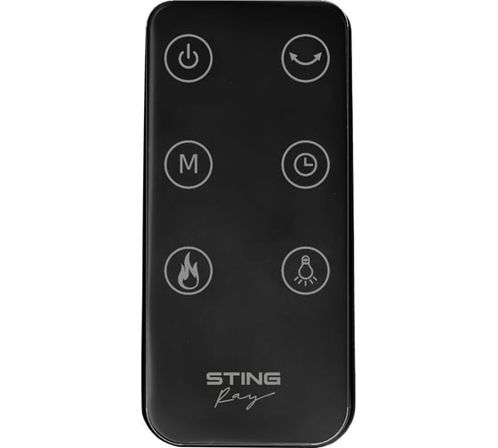 Тепловентилятор STINGRAY ST-FH1074A черный 43958