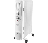 Масляный обогреватель STINGRAY ST-OH1000B белый жемчуг 41302