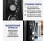Масляный обогреватель STINGRAY ST-OH1000B черный жемчуг 38325 24
