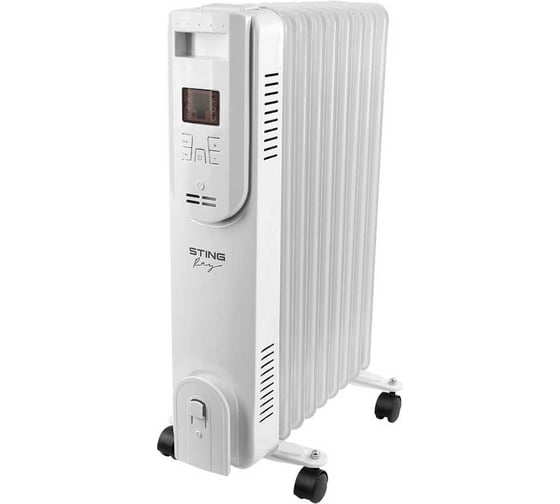 Масляный обогреватель STINGRAY ST-OH1001A белый жемчуг 41245