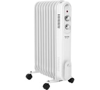 Масляный обогреватель STINGRAY ST-OH1003A белый/хром 44042