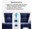 Обогреватель конвектор масляный радиатор STINGRAY ST-OH1003A, белый/хром, 44042 15