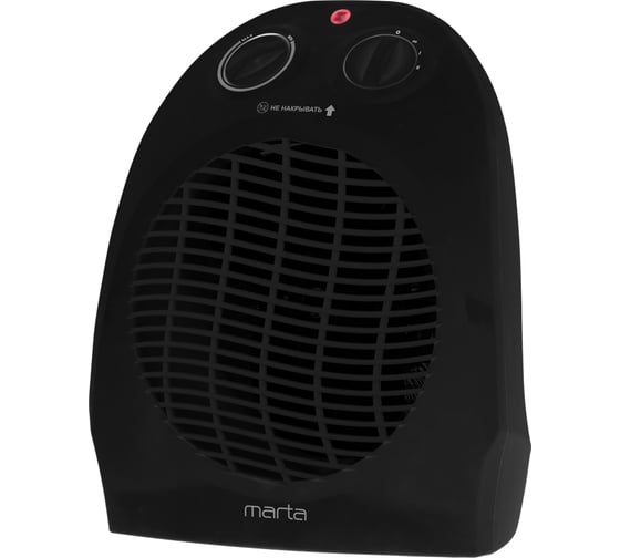 Тепловентилятор MARTA MT-FH2486A черный 43949
