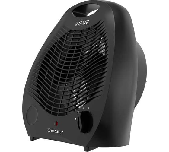 Электрический тепловентилятор ECOSTAR WAVE EFH-W2000DS-BL