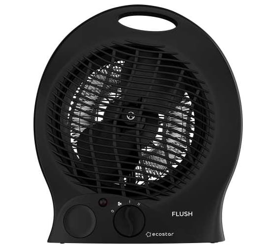 Электрический тепловентилятор ECOSTAR FLUSH EFH-F2000DS-BL