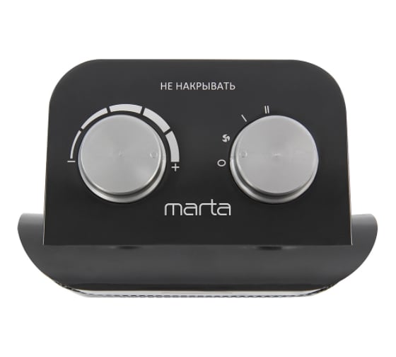Тепловентилятор MARTA черный жемчуг MT-2524ч