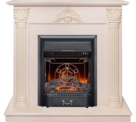 Каминокомплект RealFlame STEFANIA STD/EUG WT + MAJESTIC LUX 10017170