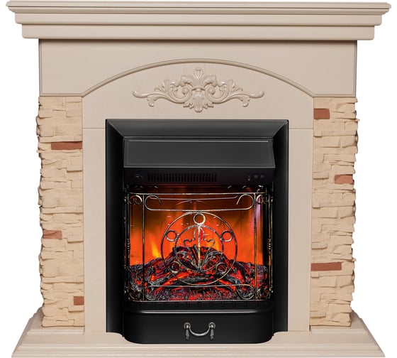 Каминокомплект RealFlame NEAPOLIS STD/EUG WT+ MAJESTIC-S LUX BL 10019811 1