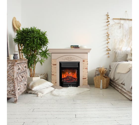 Каминокомплект RealFlame NEAPOLIS STD/EUG WT+ MAJESTIC-S LUX BL 10019811