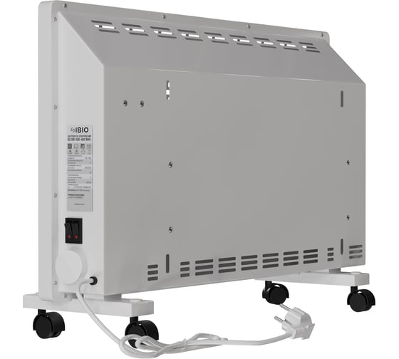 Конвектор электрический Sibio SB-CSM1-1500 W Heat wave (белый) SB-CSM1-1500W