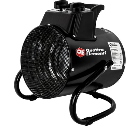 Электрический нагреватель воздуха QUATTRO ELEMENTI QE-3000 ETS (3кВт, 260 м.куб/ч, 220 В, режим вентиляции) 796-696