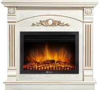 Портал Firelight Barocco 25 шпон белый дуб с золотой патиной НС-1294119