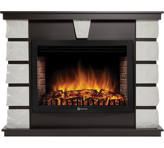 Портал Firelight Excalibur 30 камень белый, шпон венге НС-1287023