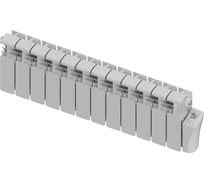 Алюминиевый маслонаполненный электрический радиатор Rifar белый, 1000 Вт Alum ON-e 2010-12