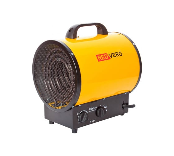 Электрический воздухонагреватель REDVERG RD-EHR9A/380 6667352