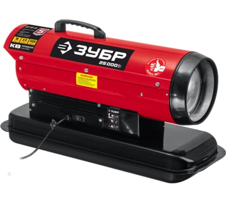 Дизельная тепловая пушка ЗУБР 25 кВт, прямой нагрев ДП-К8-25