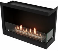 Встроенный угловой биокамин Lux Fire 690 S (правый угол) ВБКУ-690SR