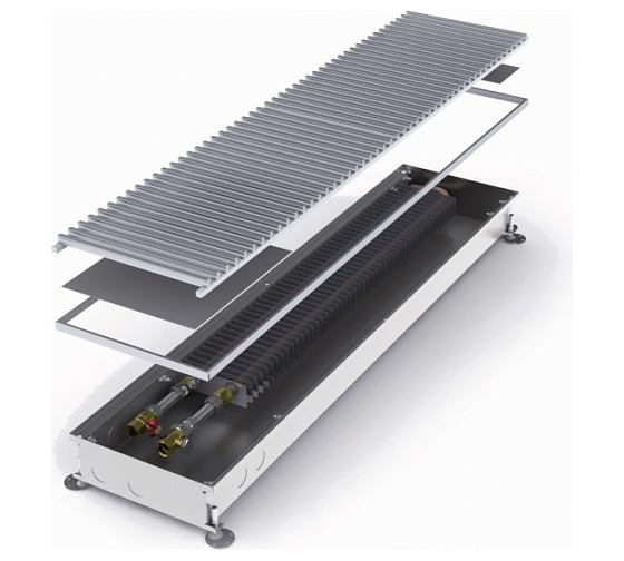 Внутрипольный конвектор ROYAL THERMO MINIB RT без вентилятора P80 80-243-2000 НС-1278192 1