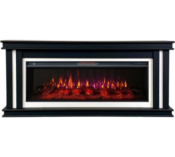 Каминокомплект InterFlame Квинт с Freespace50 черный 1