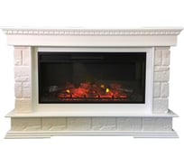 Каминокомплект InterFlame Родос В Фотон36K08GLX Foton36 белый